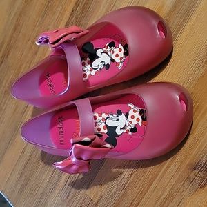 Mini Melissa toddler girls shoes size 9